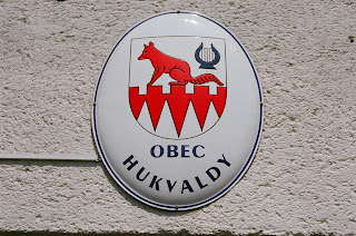 Hukvaldy town badge with the vixen