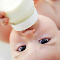 A Baby Drinking