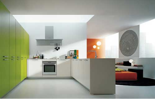 Designer Kitchen Ideas on Design Contemporary Futuristic Kitchen Designs New Trend 2011