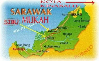 Kuching-Sibu-Mukah-Bintulu-Miri-Kota Kinabalu | Coretan Anuar