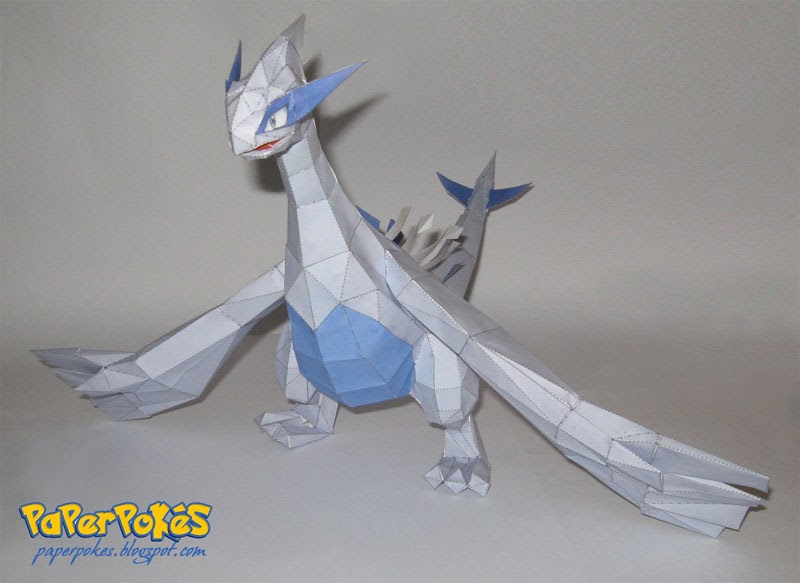 Lugia Pokemon 3D model 3D printable