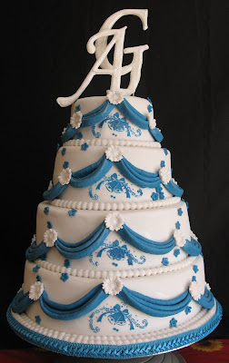 Wedding Cake Turquoise