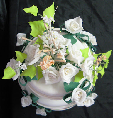 16th Birthday Cake For Girls. Three-Tier Birthday Cake:Roses