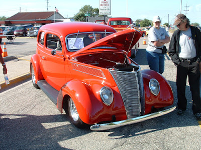 How many great cars can be at one small show The owner is proud of this 
