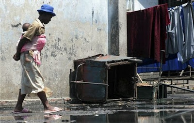 Stagnant Sewage, Mbare, Harare