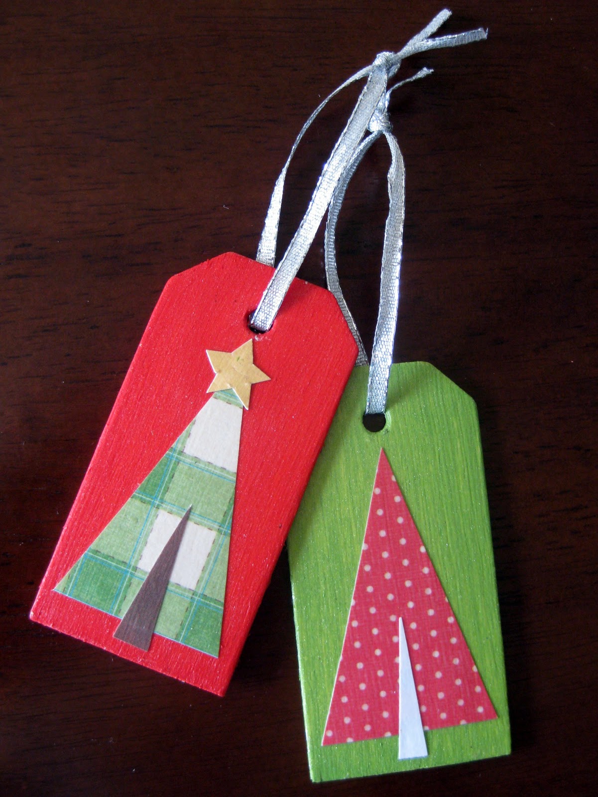 gift tag christmas ornament tutorial...