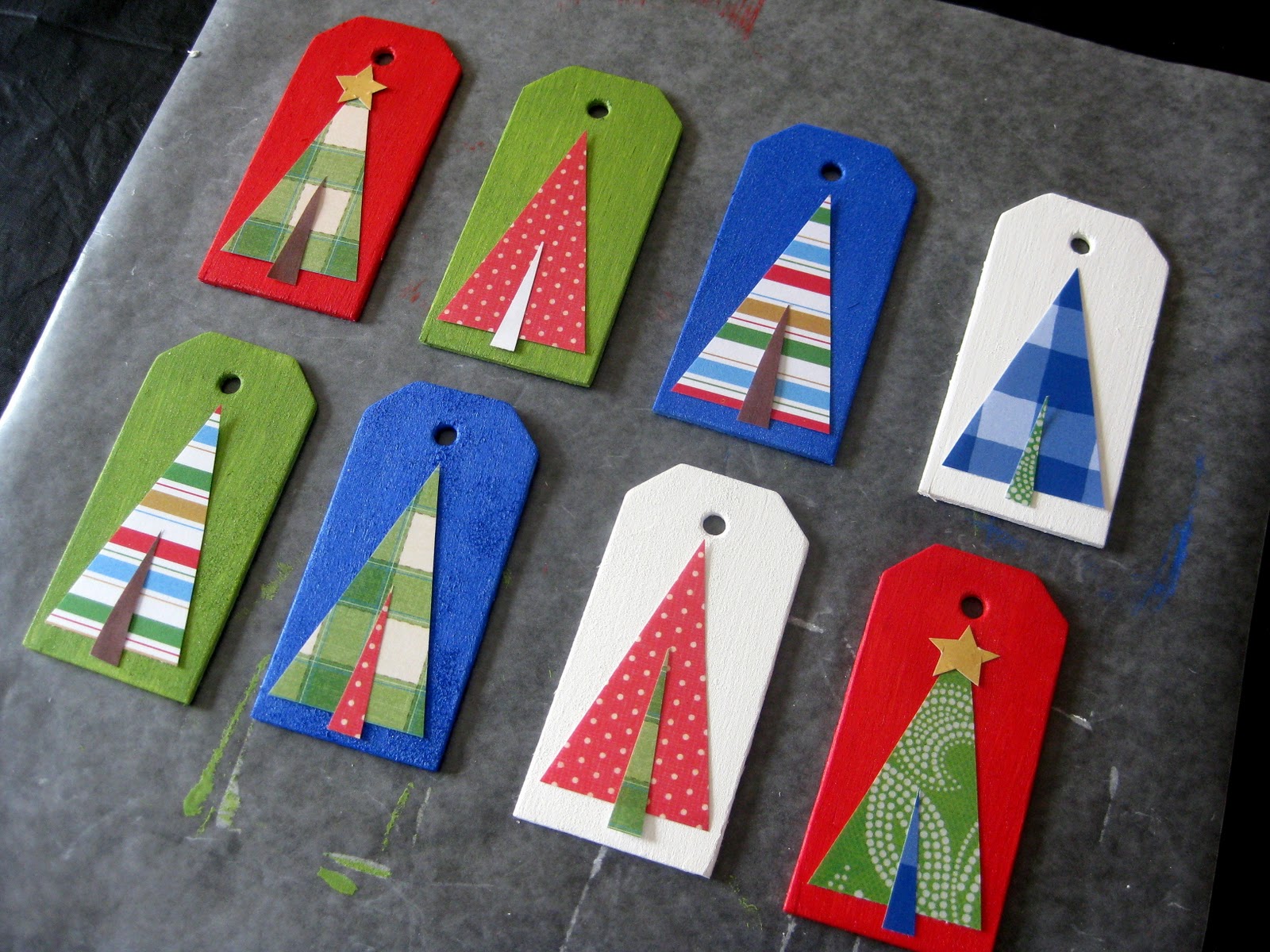 gift tag christmas ornament tutorial...