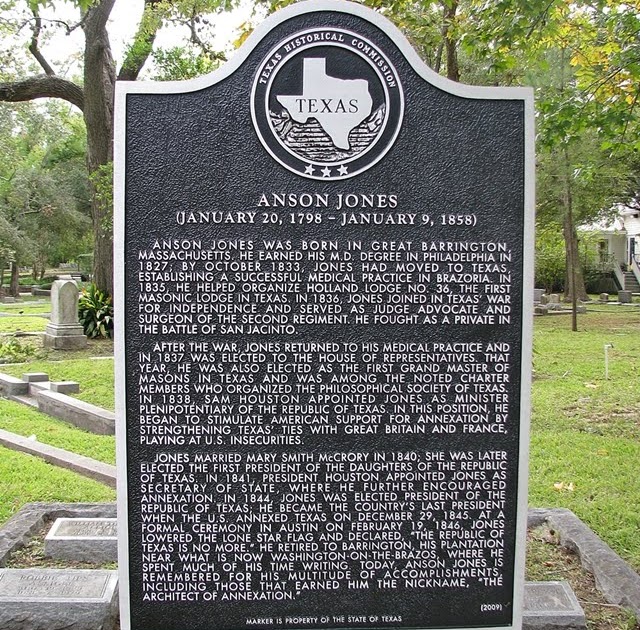 Texas History Page Dedication of Texas State Historical Marker for