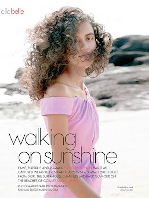Lakshmi Menon Elle Magazine