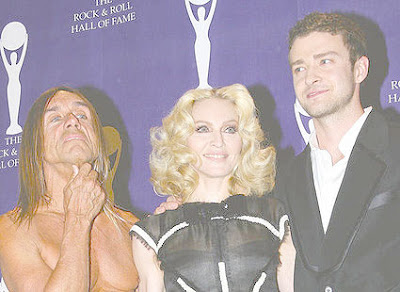 Madonna Rock and Roll Hall of Fame Induction Ceremony