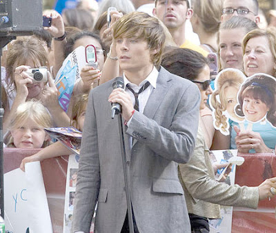 Zac Efron Today Show Morning Concert Series