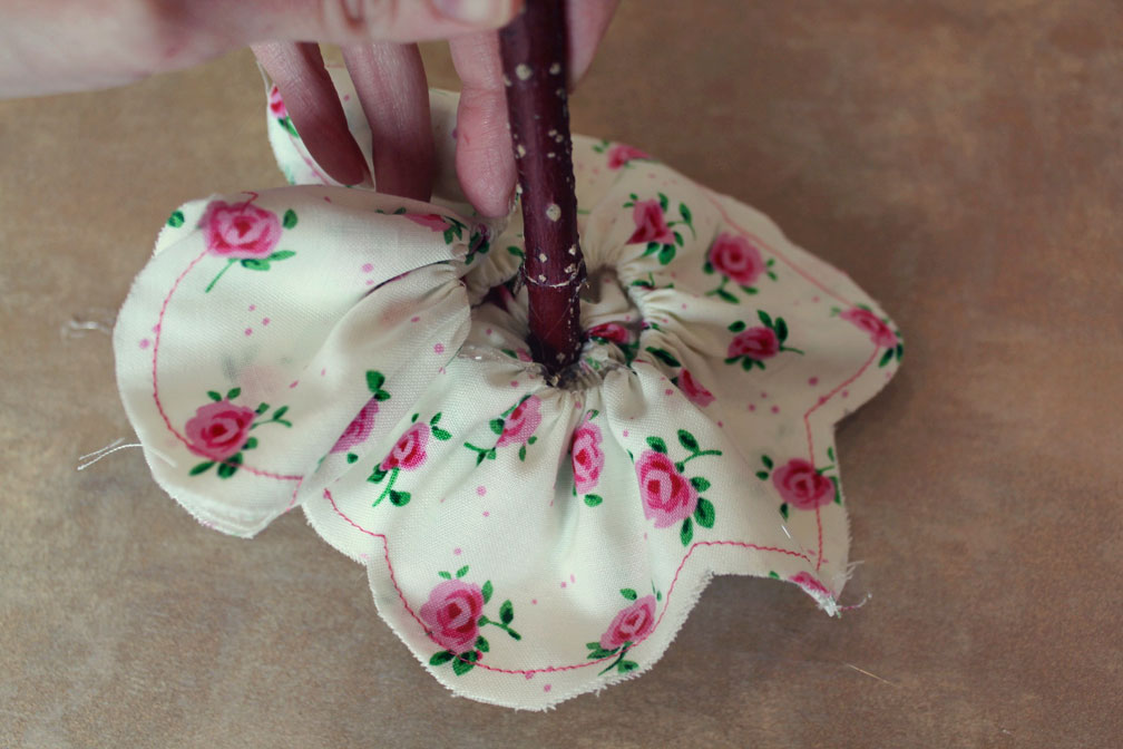 SnowyBliss Long Stemmed Fabric Flowers