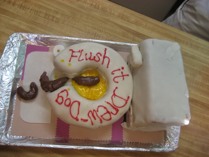 Cakes Sew Easy Toilet Cake