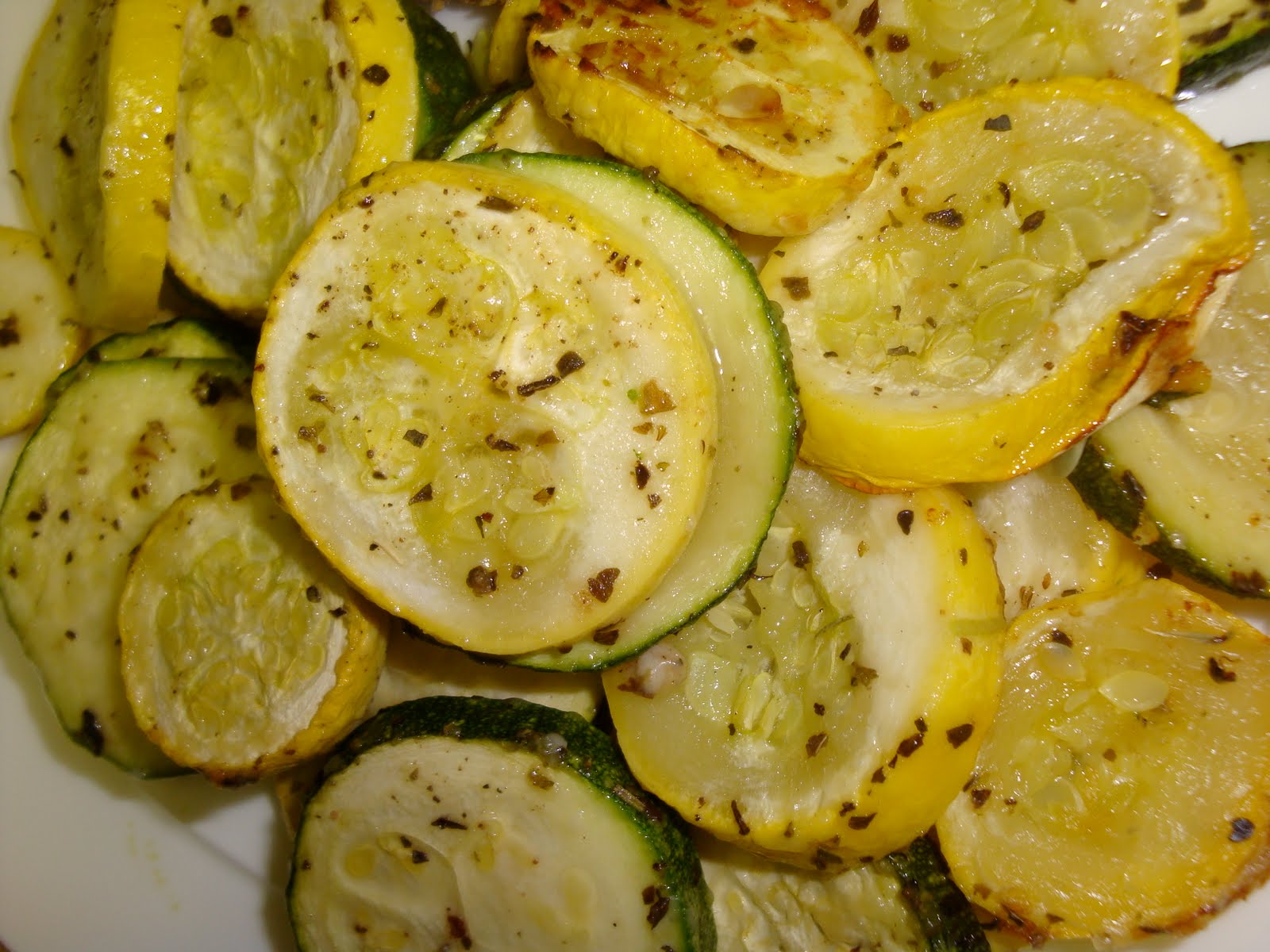 simply made with love Parmesan Tilapia with Zucchini & Squash
