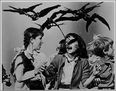 "Los pájaros". A. Hitchcock, 1960
