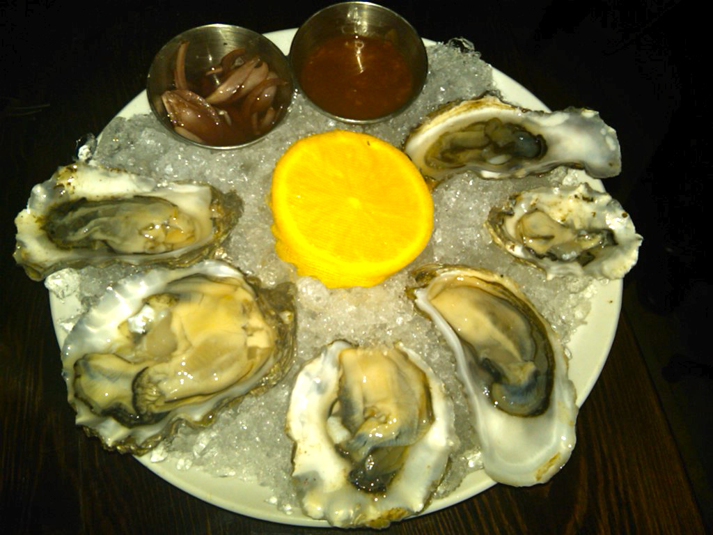 Be Happy NYC Mermaid Inn UWS 1 oysters for Happy Hour!
