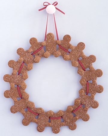Daily Inspiration: Gingerbread Man Wreath