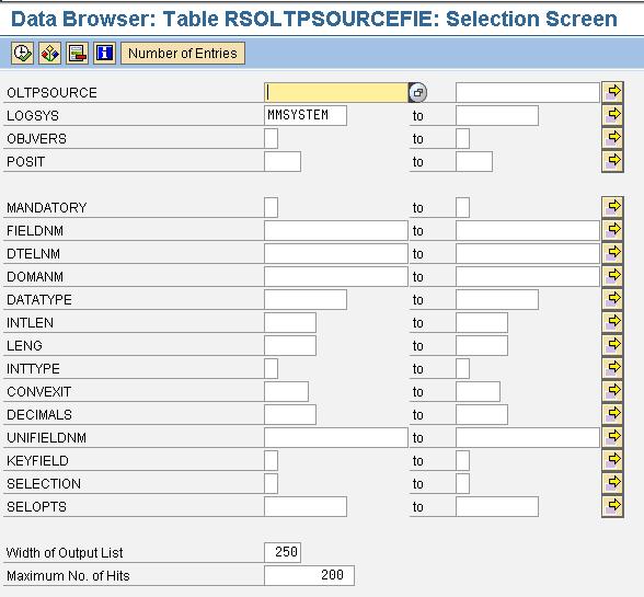 Prem Sap Bw Powered Hana A Way To Find Out Whether A R 3 Field Is Already Transferred To Bw Bi