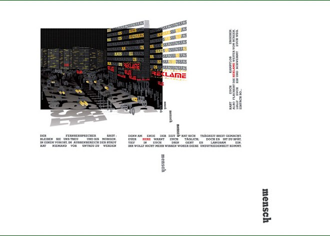 Semesterarbeit 3.Sem. Thema "Schrift als BIld"