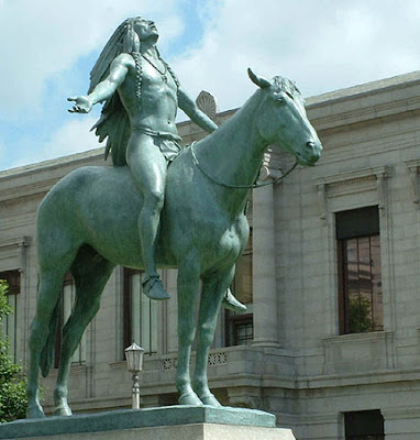 Appeal to the Great Spirit, Cyrus Dallin, Boston