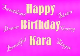 happy birthday kara