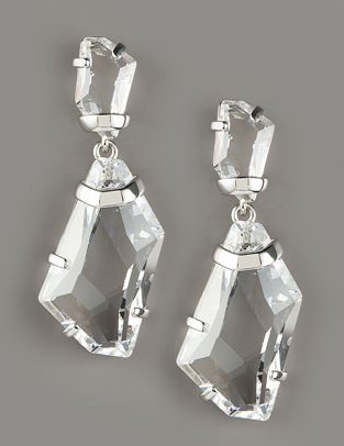 earrings crystal rock kenneth jay lane drop glam hard