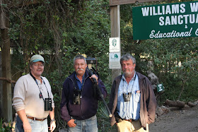 12.1.10 Martin Hagne (lt) From the Valley Nature Center guides birders from Sweden