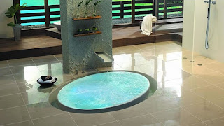 bathroom design with small pond bathroom design with small pond