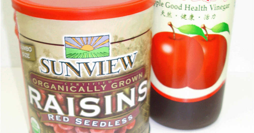Simply Senz Apple cider vinegar Raisin