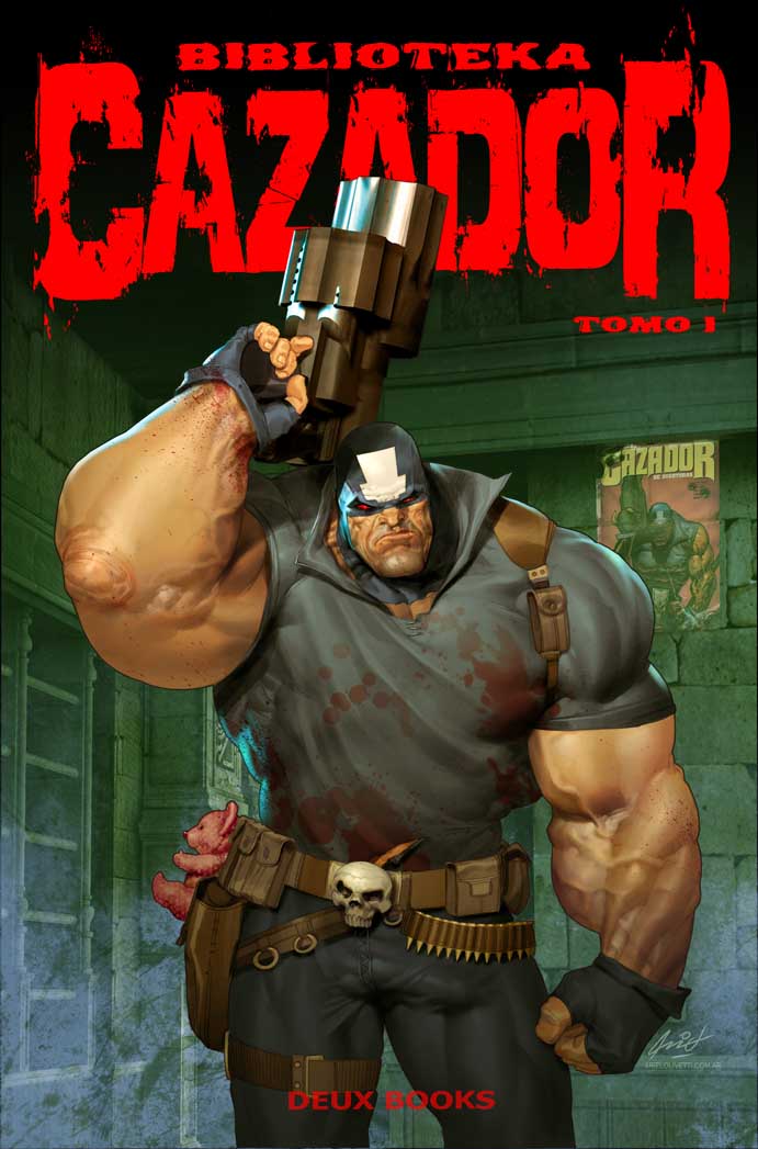 Portada del Tomo 1 de la Biblioteka Cazador