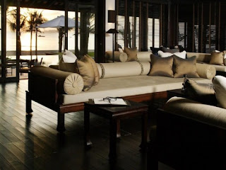 Nam Hai Luxury Resort Villa Reception room design