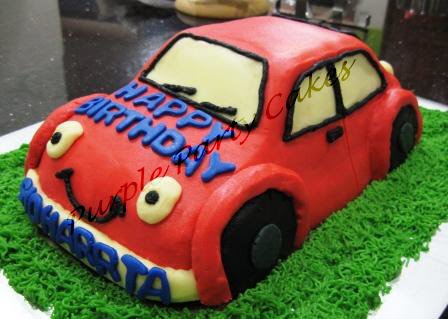  Birthday Cake on Car Birthday Cake