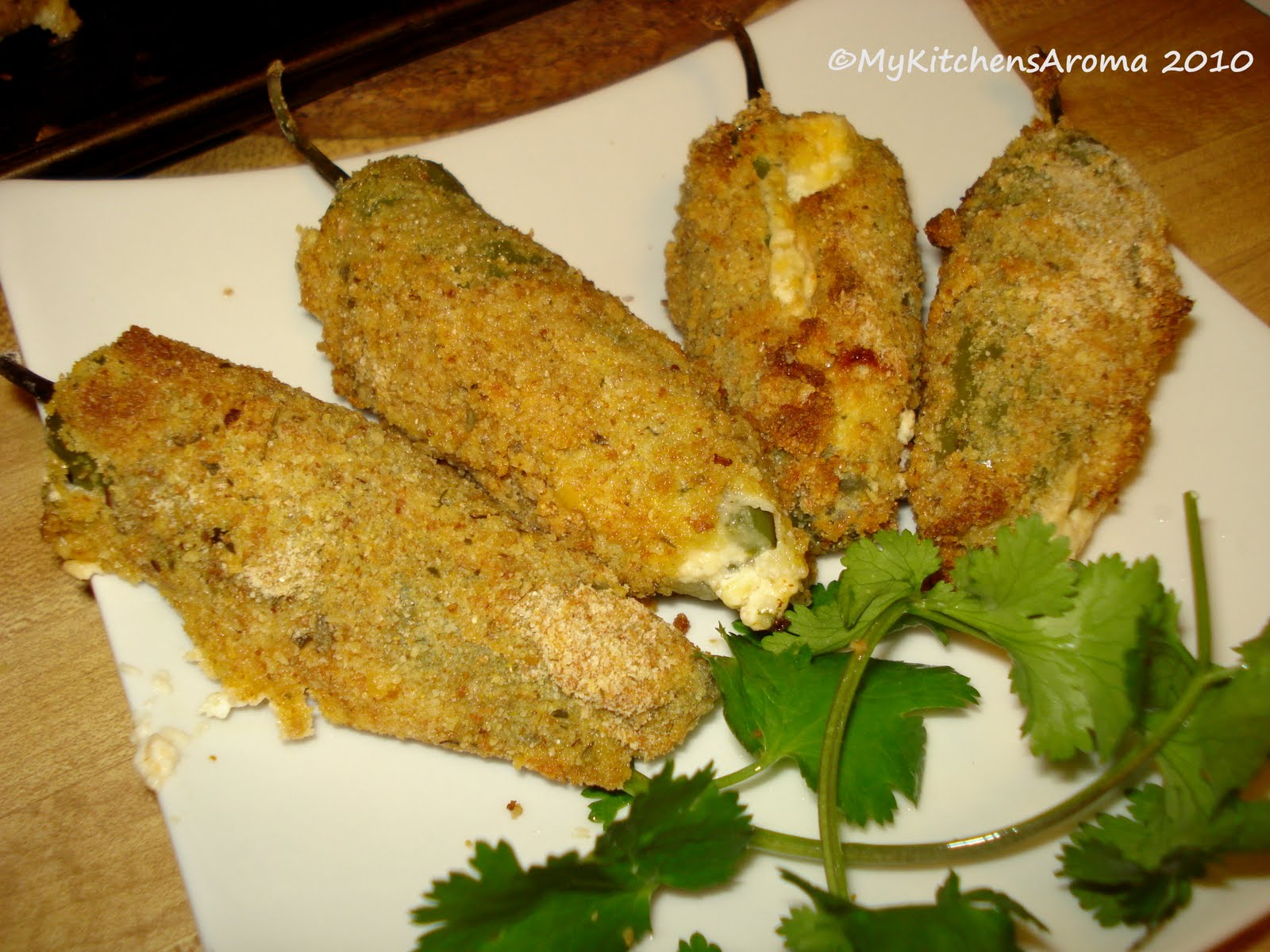 The Sizzling Pan "Appetizers"Oven Baked Jalapeno Poppers