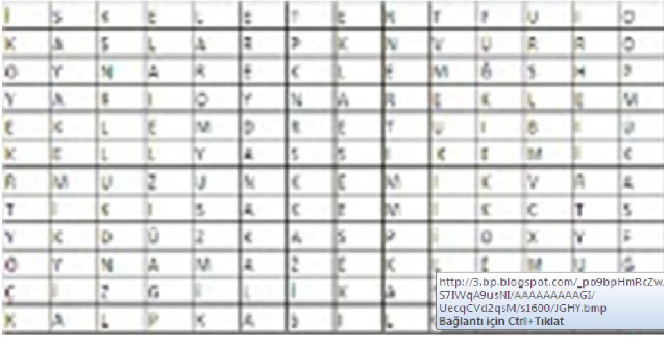 Sinan Yuzuguldu Nun Fen Bilgisi Calismalari Bulmaca