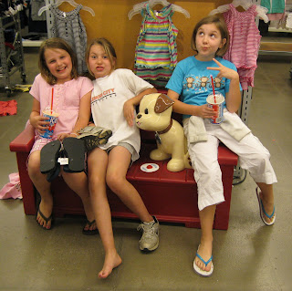 young girls flip flops