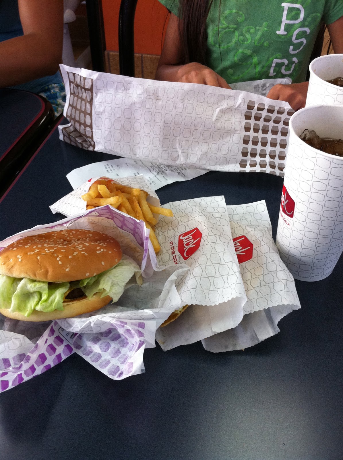 TASTE OF HAWAII JACK IN THE BOX JUMBO DEAL