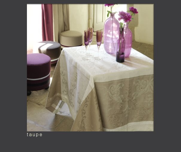 The Art of French Style New Linens Just Arrived from France!