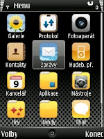 iPhone theme - krásné grafické téma pro symbian