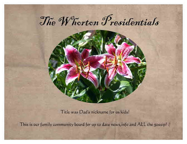 The Whorton Presidentials