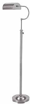 Verilux VF05NA1 1 Light Shelburne Natural Spectrum Floor Lamp Antiqued Nickel