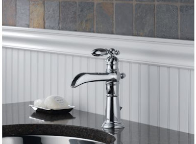 Delta 554LF Victorian Single Handle Lavatory Faucet