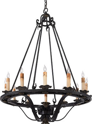 Quoizel RME5012SM 12 Light Messina Chandelier Serengeti & Mayan Gold