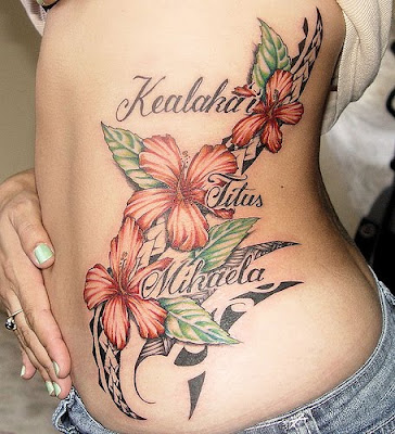 Hawaiian Tattoos for women