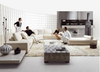 Modern Furniturehome on Home Interior Design  Modern Living Room Furniture Set Pictures