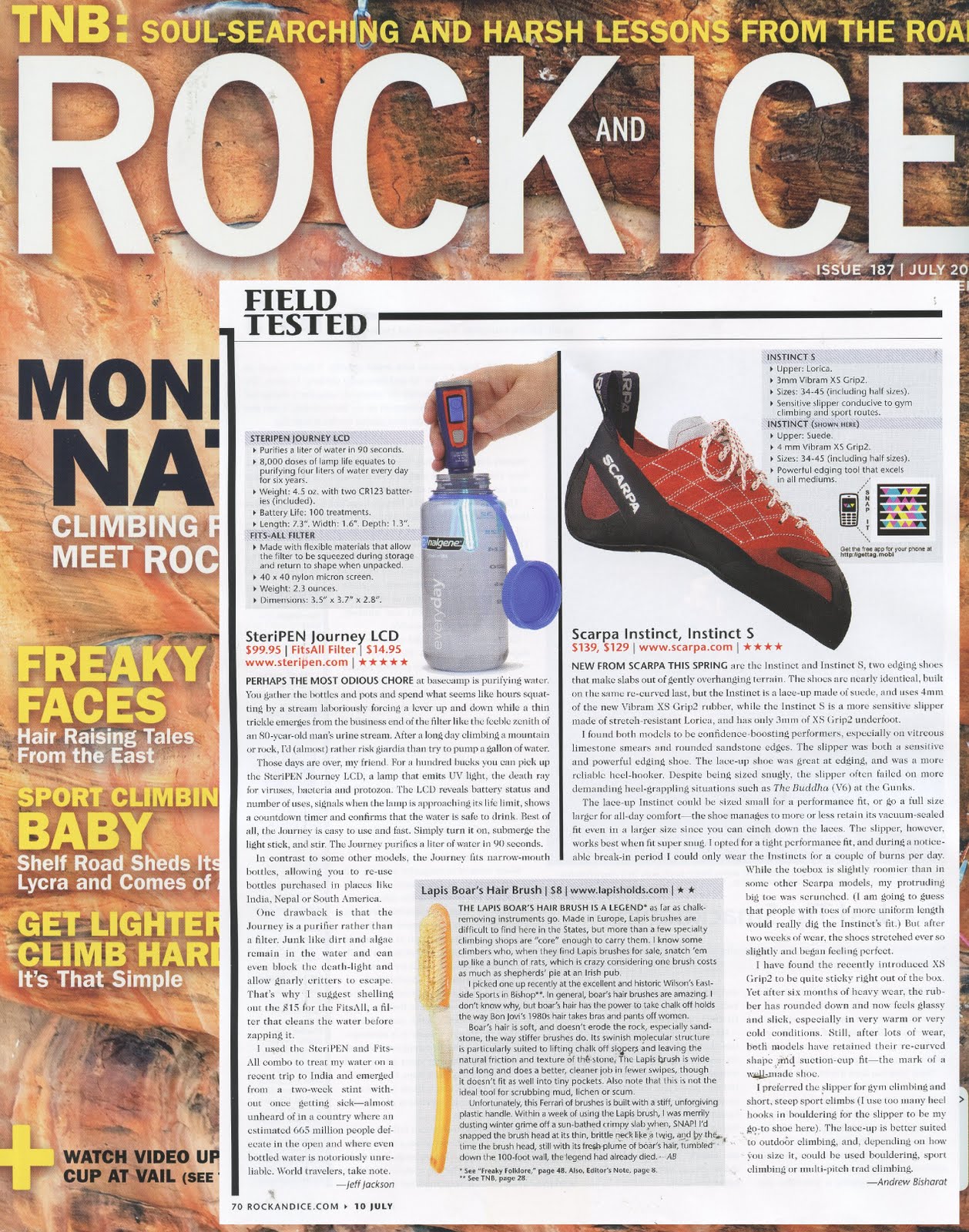 Rock and Ice Magazine