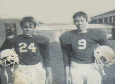 Uncle Ted and Dad as teens