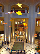 The Venetian, Las Vegas Nevada. Inside, these huge, wonderful, leaves, . (img )