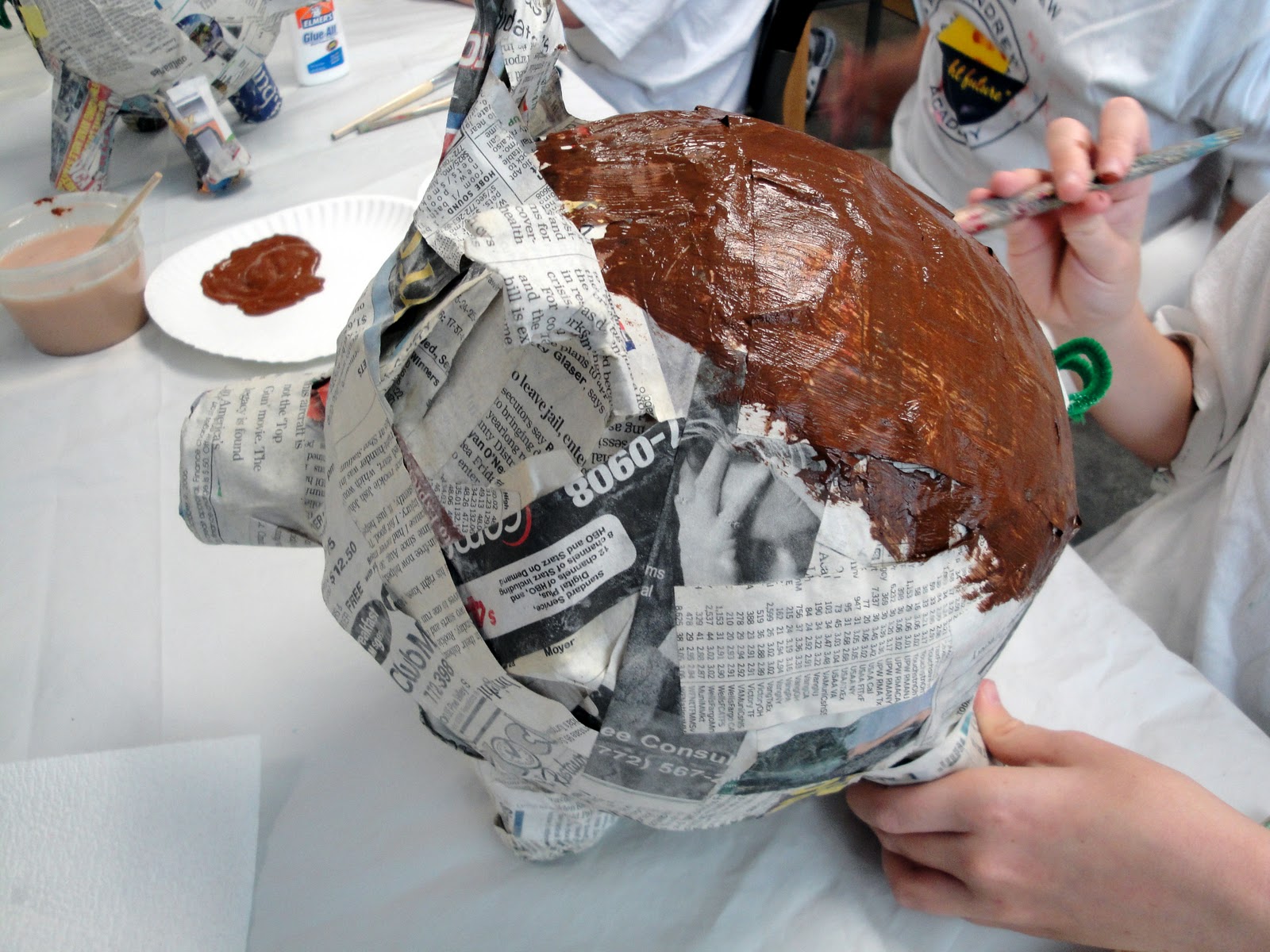 6th Grade Paper Mache Pigs Mrs. Hood's Art Room