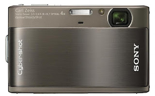 Sony Cyber-shot DSC-TX1 gray front