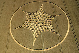 spider web crop cirlce